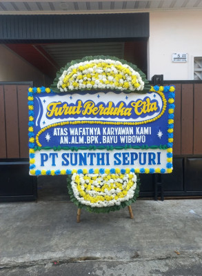 Papan Bunga Duka di Tanjung Pinang Kota