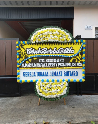 Papan Bunga Duka di Tanjung Pinang Kota